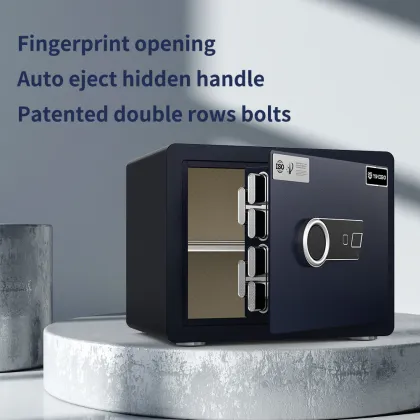 fingerprint lock hidden home security smart safe box