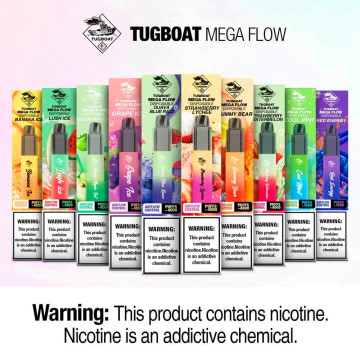 Neue Tugboat Mega Flow 4000 Puffs