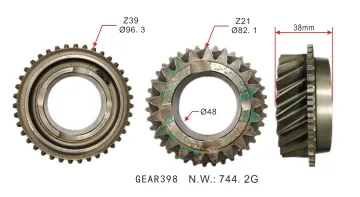 8858889 4th Gear for IVECO Daily 2.8 Transmission