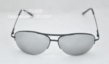 Mirrored Classic Aviators  Sunglasses with Spring Hinges