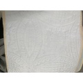 White Color Ultrasonic Microfiber Fabrics