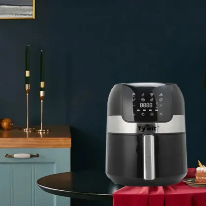 Gourmet Air Fryer with Electric Magnet Heating Element