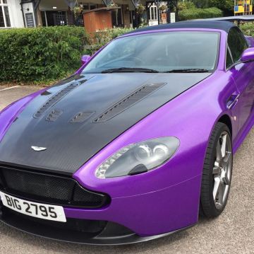 Aston Martin Vantage V8 to V12 Bonnet Hood Style 2007-2016