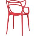 Modern Plastic Arm Chair for Outdoor Use