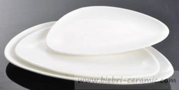 Design del logo perla 5,5 '' 6 pollici 6 '"piastra triangolare