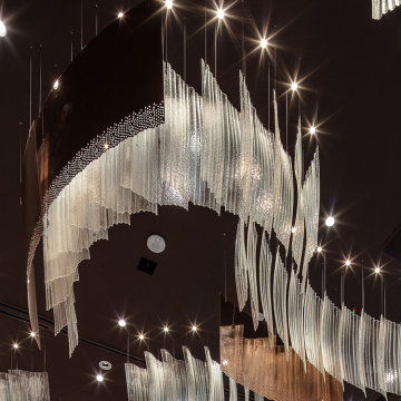 European Luxury K9 Crystal Chandeliers for Hotels and KTV Villas