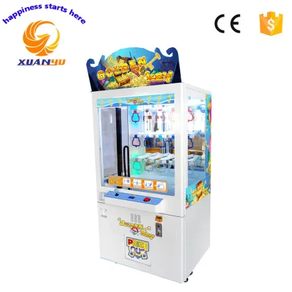Golden Key Master claw crane machine