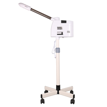 DT-328 Beauty Salon Standing Face Daily Care Mist Nano Ionic Vapozone Cool White Facial Steamer