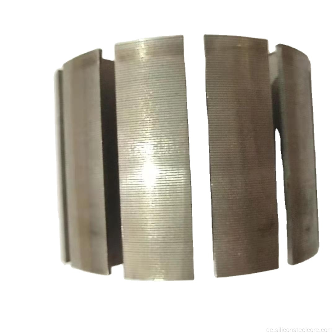 Baja Inti Stator Lembaran Grad 800 Material 0,5 mm Dicke Stahl 178 mm Durchmesser