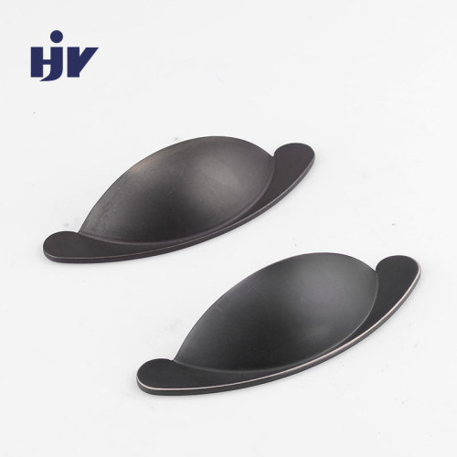Antique drawer cup pulls in Oil Rubbed Bronze