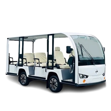 High Performance 72V 5kw Electric Open Sightseeing Bus for 11 Passengers - Hot Selling China Factory