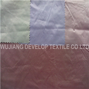 370t Nylon Check Rib Stop Fabric for Women Clothes Fabric (DN3015)
