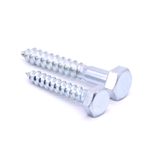 csk head wood screws All Size Carbon Steel Hexagon Head Wood Screw Manufactory