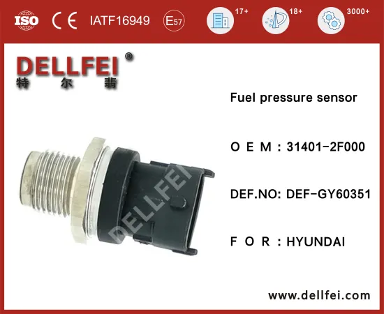 Wholesale Car Fuel Rail Pressure Sensor 31401-2F000 for HYUNDAI