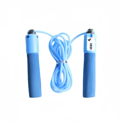 Portable Digital Counting Jump Rope for Fitness Enthusiasts