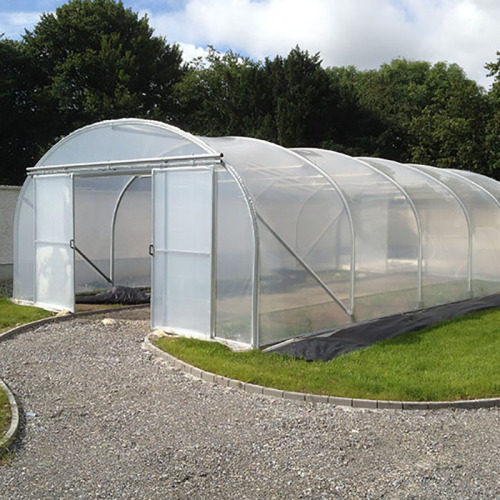 Double Sliding Door for Greenhouse