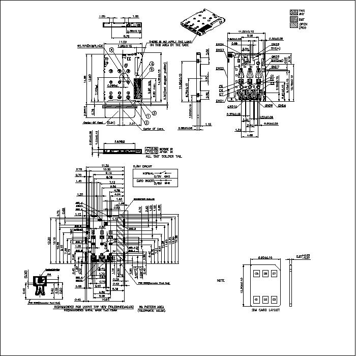 NANO series 1.25mm height connector NSIM125A004