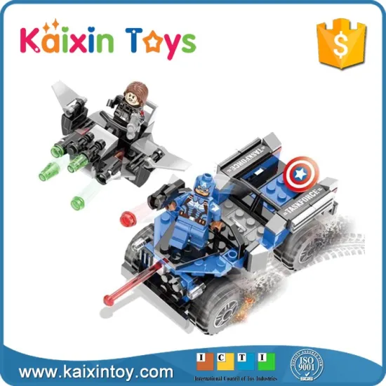 10267384 American Hero Block 186PCS ABS Intelligent Plastic Blocks Toys Set