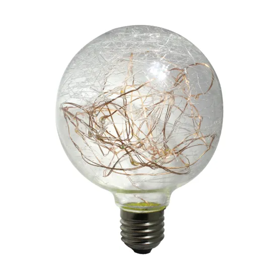 Amazon Hot Sell G95 copper wire led bulb with E27 base