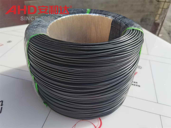 Black HDPE plastic welding rods