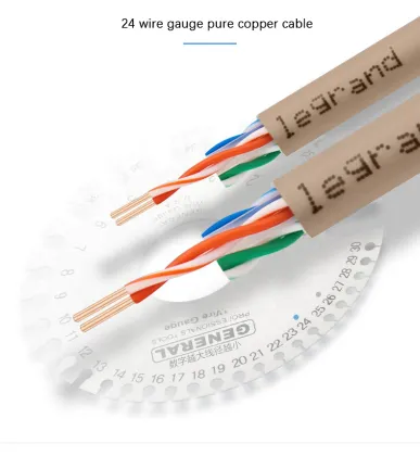 Factory Direct Indoor Engineering LeGrand Cat5 8-Core 305M Fiber Optic Cable