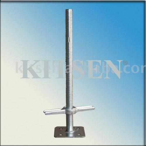 Adjustable Screw Jack for Supporting Ringlock Scaffold Systems