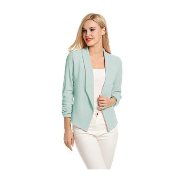 Solid print ladies' top Fashion Slim Business women suits