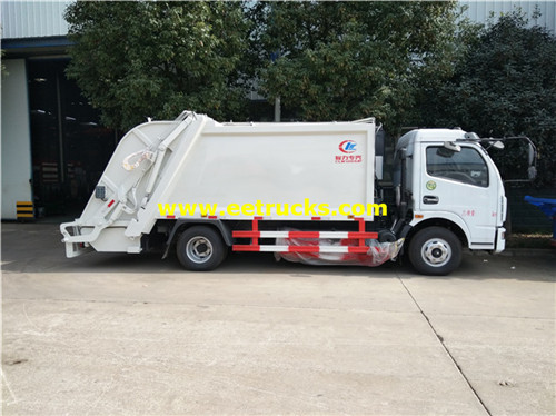 6cbm 6ton المطحنة النفايات الشاحنات