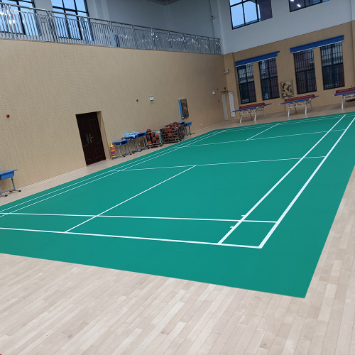 Vinil Badminton Courts Tapete Sintético de Badminton