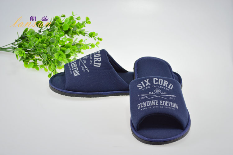 Cotton Velour Slipper Hotel Velour Velvet Slipper