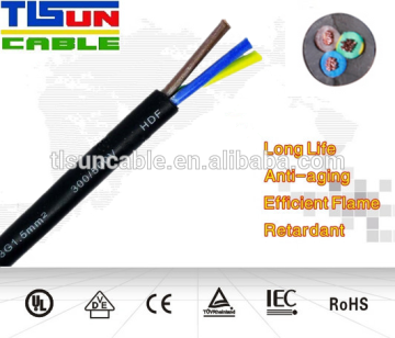 H05VV-F 1.5mm 3G flexible cable