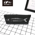 Eyebrow Pencil Ipsy Bag Custom popular fishbone series cute silicone pencil case Manufactory