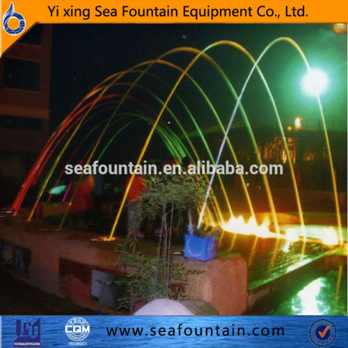 Indoor beautiful glazy water column water fountain for restaurant