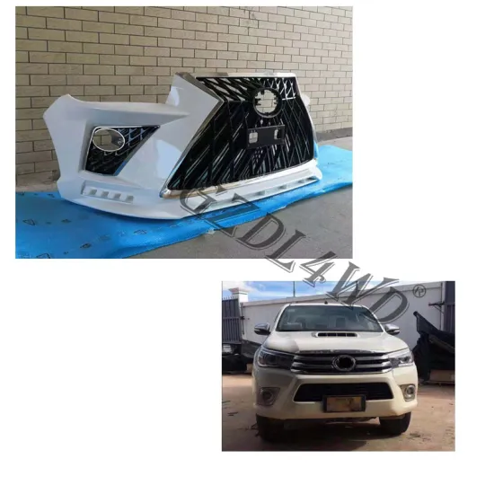 Conversion Body Kit: Hilux Revo to LX570 Bumper Upgrade for 2015+ Models