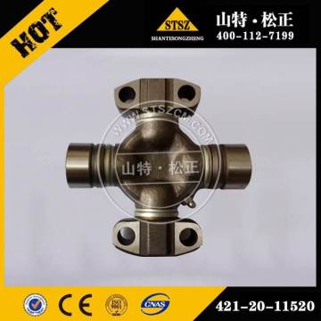 universal joint cross shaft 421-20-11520 with 2 safety seats for loader accessories WA450-1