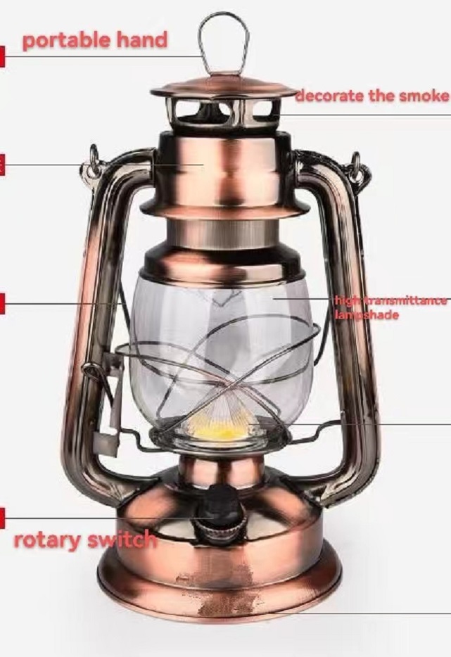 Led Barn Lantern Details 1