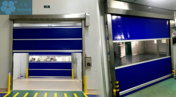 Professional production fast rolling shutter door