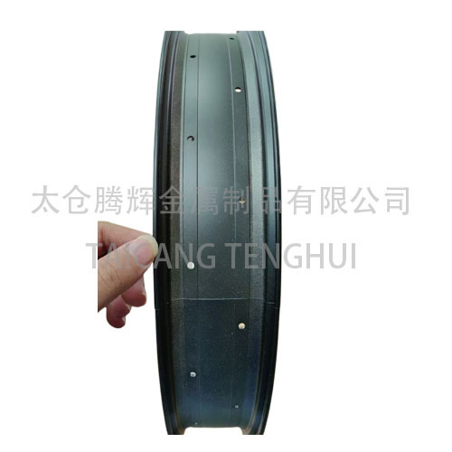 Borda de roda de gordura de alumínio para cadeira de rodas de praia