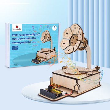 STEM Lập trình giáo dục trường học trẻ em bộ dụng cụ khởi động bộ dụng cụ gọi điện thoại điều khiển ánh sáng mini mini