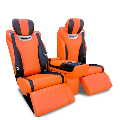 leather car seat luxury heating massage seat