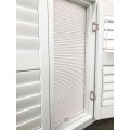 Interieur Cafe Style White Basswood Louvered ruten