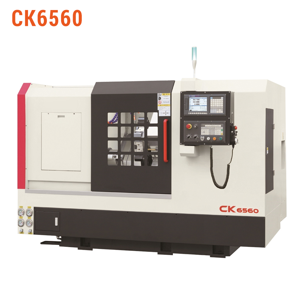 CK6560 Máquina de torno CNC de alta precisão