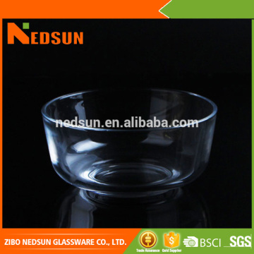 Whosale clear glass candy bowl