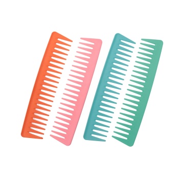 Hot Selling Personalized Biodegradable Double Width Wheat Straw Hair Comb