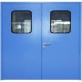 Double door aluminum alloy clean-room door