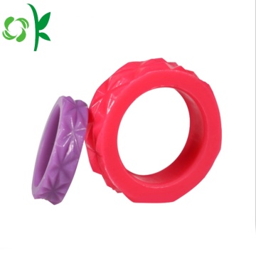 Personalized Diamond Silicone Rings Irregular Finger Rings