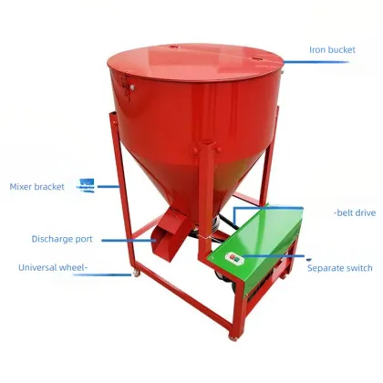 Tigarl Feed Mill: 1 Ton Automatic Feed Mixer for Pig Feed