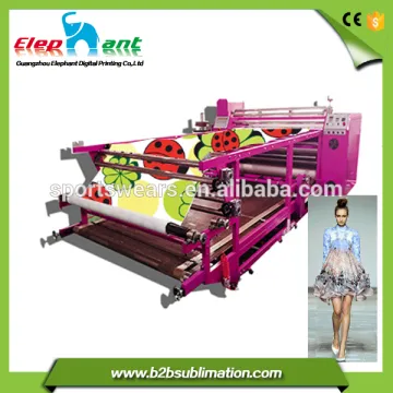 Lowest price roll heat transfer machine sublimation heat press printing machine