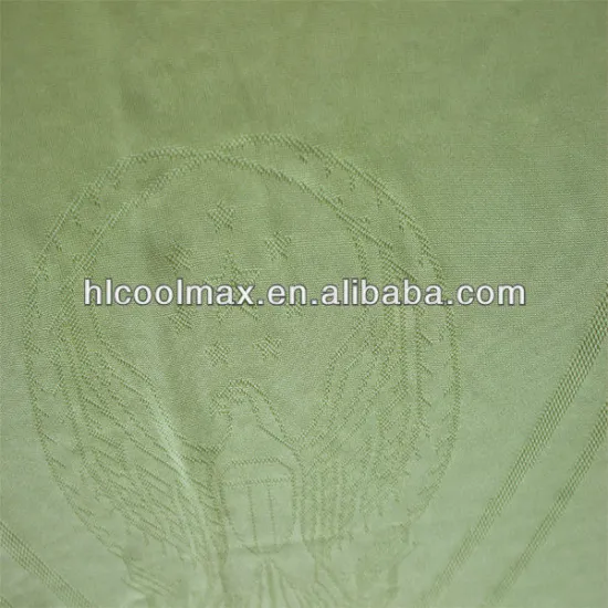 50%coolmax 50%polyester jacquard knitted mesh fabric for spot shirt