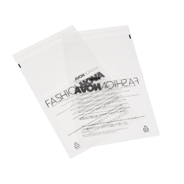 Transparent polyester mail bag for mailing envelopes